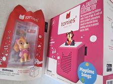Pink Tonies Toniebox Starter Set  Skye Paw Patrol Figure Bundle New