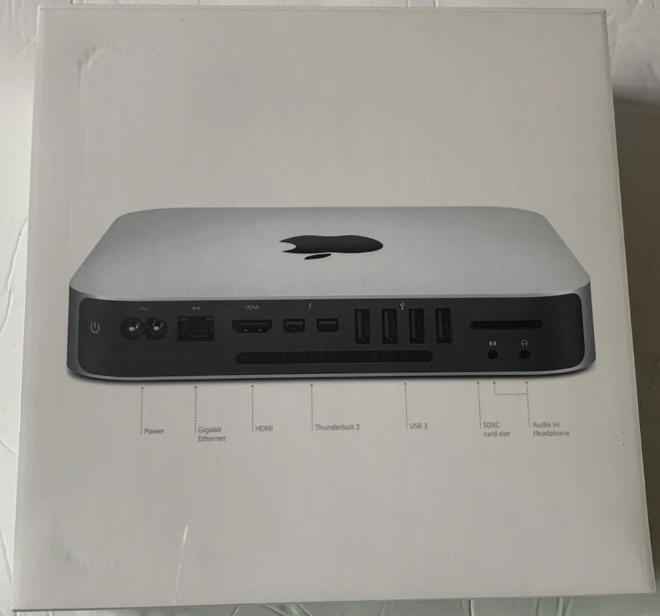 Apple Mac mini 256 GB Flash, Intel Core i5, 2.60GHz, 8GB - Factory Sealed - Image 4 of 4