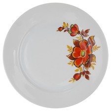 Kuchenteller Schirnding Blumen Braun Orange