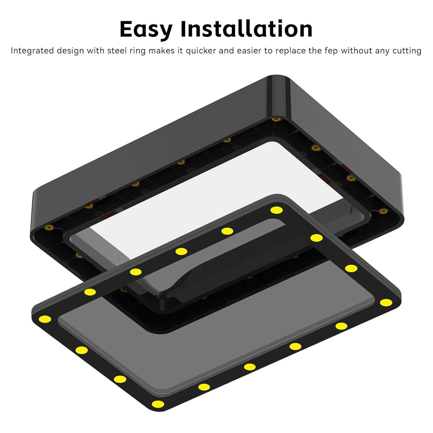 Original Photon Mono 2/Photon Mono 4 FEP Film 197 * 131Mm 2Pcs Resin Vat 3D Prin