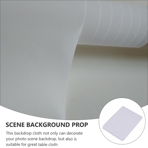 Panno Sfondo Fotografico Semplice Bianco Sfondo Scena Forniture - Foto 3 di 12