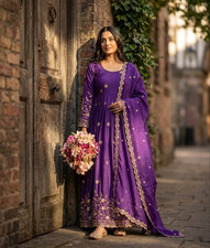 BOLLYWOOD DRESS SALWAR KAMEEZ INDIAN DESIGNER WEDDING PAKISTANI PARTY WEAR SUIT