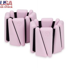 Adjustable 4lb Wrist Ankle Weights Set Strengthening Toning  Calorie Burn New