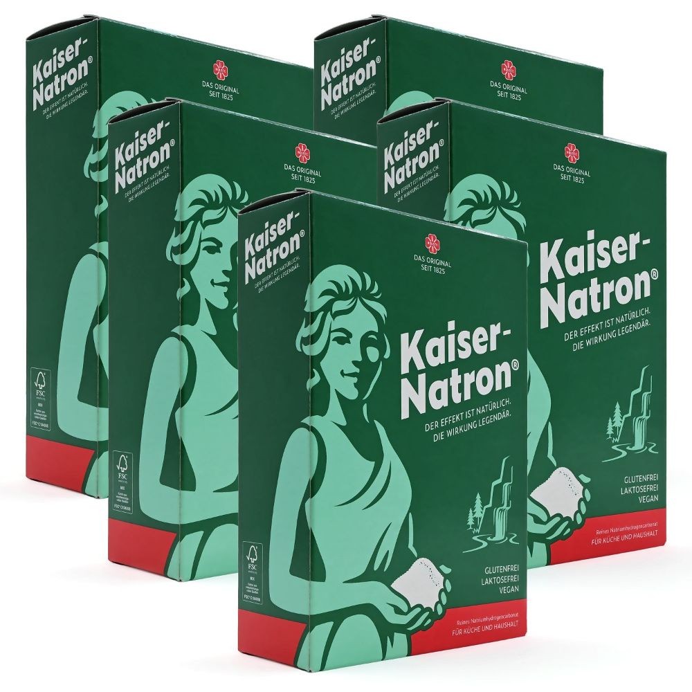 KAISER NATRON Btl. Pulver 5x 250g, Sparpaket - Hausmittel für Küche und Haus