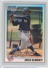 2010 Bowman Chrome Prospects Refractor 25/500 Zoilo Almonte #BCP148 1v7