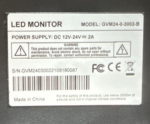 Wren 24” LED Monitor - 第 6/6 張圖片