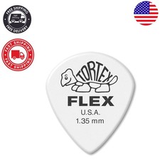Nylon Tortex Flex Jazz III XL Guitar Picks 1.35mm - 12 Pack Made in USA