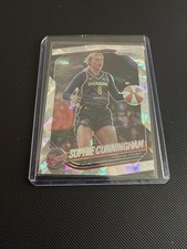 2025 Panini Prizm WNBA #63 Sophie Cunningham Ice Prizm