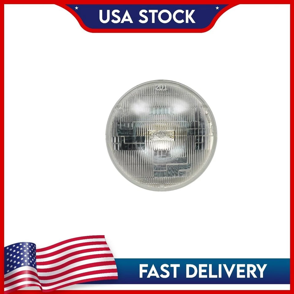 Faro halógeno sellado redondo de alto rendimiento SYLVANIA H6024 SilverStar 7" Foto 2 de 4