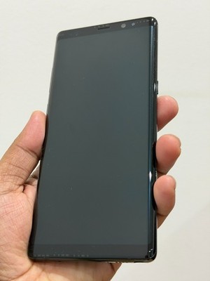 Samsung Galaxy Note 8 schwarz 64GB N950F entsperrt Vorproduktion Rückseite Sammlerstück