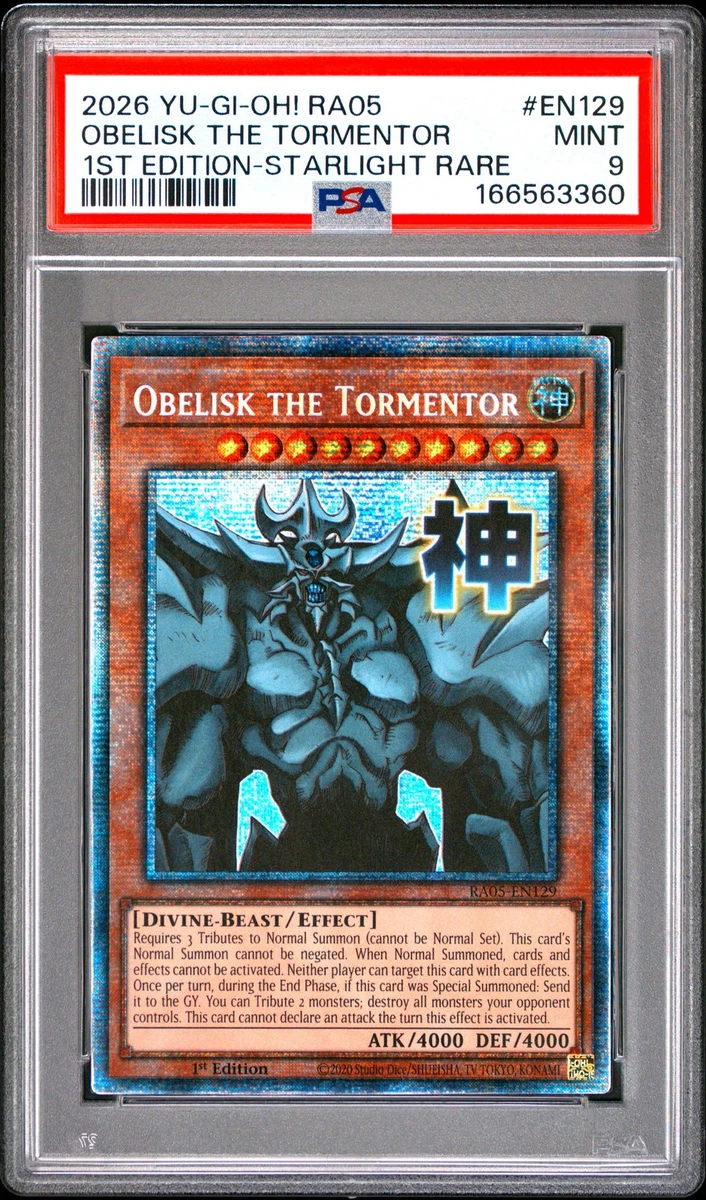 Obelisk The Tormentor Yu-Gi-Oh! TCG Professional Sports