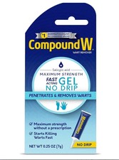 Compound W Wart Remover Fast Acting Gel - 0.25oz
