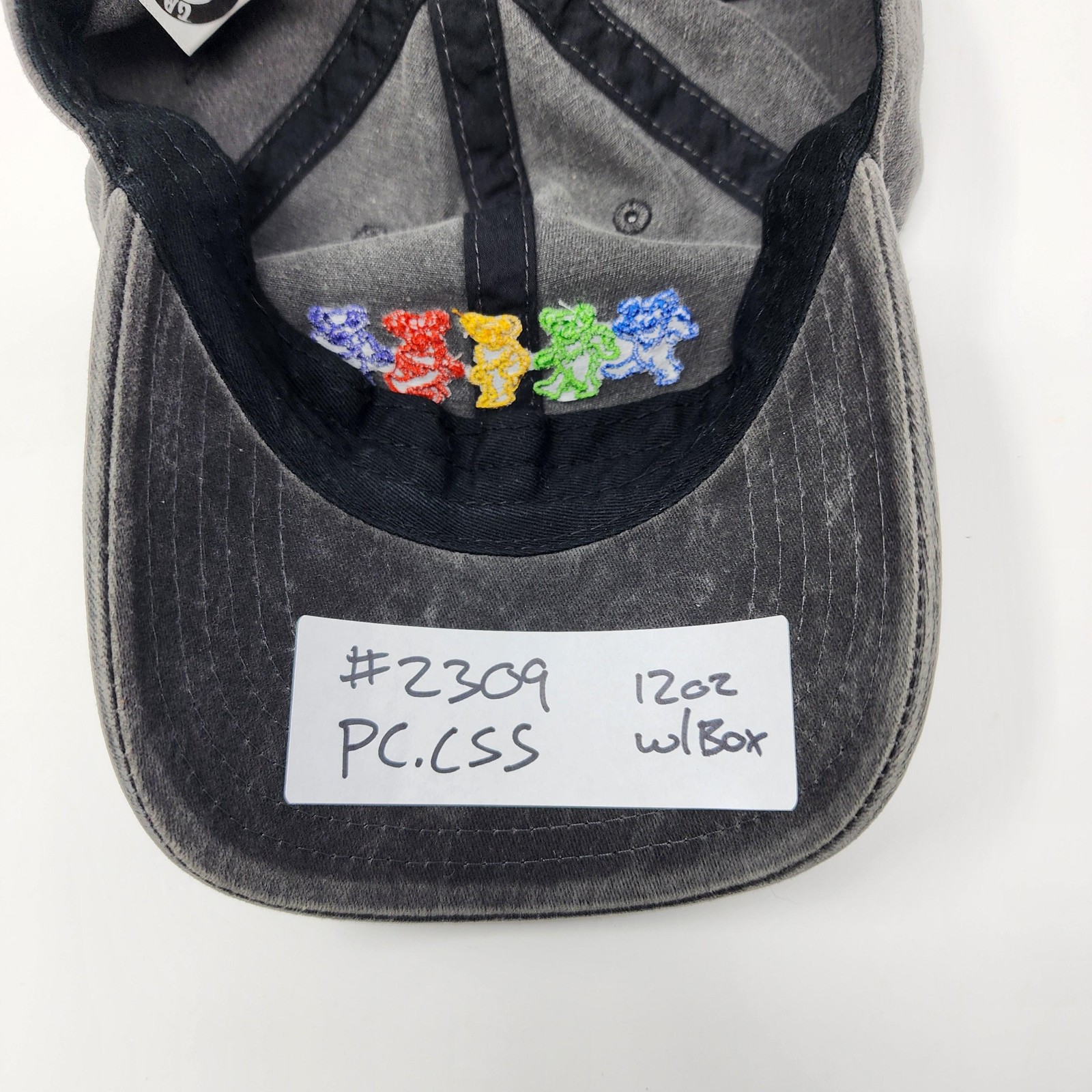 Grateful Dead Hat Cap Strap Back Embroidered Danc… - image 11