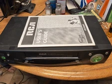 RCA VR634HF VCR VHS Video Cassette Player Recorder Tested Works! 
