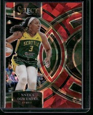2024 Panini Select WNBA #149 Nneka Ogwumike Prizms Red Ice