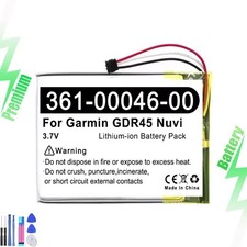 GPS Battery for Garmin Dash Cam 20,Nuvi 3400/3450/3450LM/3490LMT/3550LM/3750