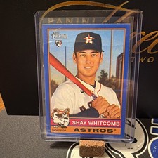2026 Topps Heritage- Shay Whitcomb Blue Border (RC) #362