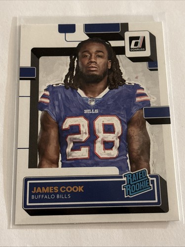 2022 Panini Donruss James Cook Rated Rookie Canvas RC #315