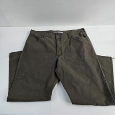 Carhartt Men s Rugged Flex Relaxed Fit Canvas 5-Pocket Work Pants Green 40x30