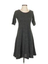 Ganni Women Gray Casual Dress XS