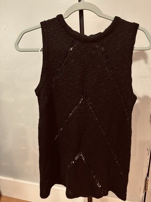 SABO Blusa De Mujer Sin Manga Color Negro Size 0