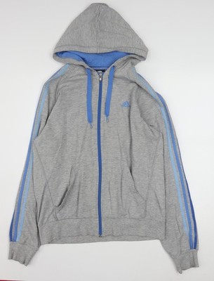 Adidas Hoodie Herren Grau Full Zip M Sport Essentials