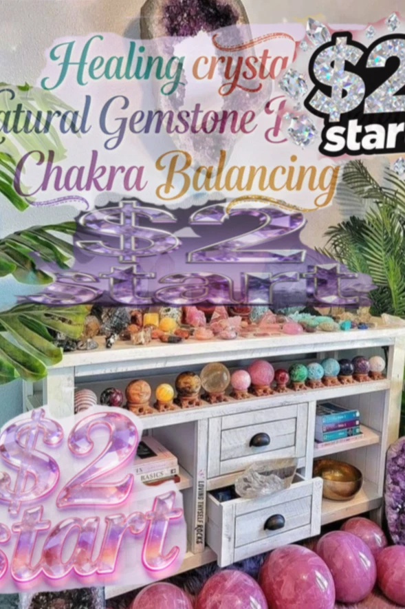 MYVW Live Room $2 🥰 Crystal Auction • Live Now 🎁free shipping❣️❣️❣️