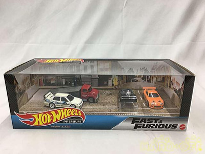 新品未開封　Hot Wheels FAST&FURIOUS 4台セット HNR88 979G Hotwheels Fast & Furious Mix 4 Skyline R33 Nissan