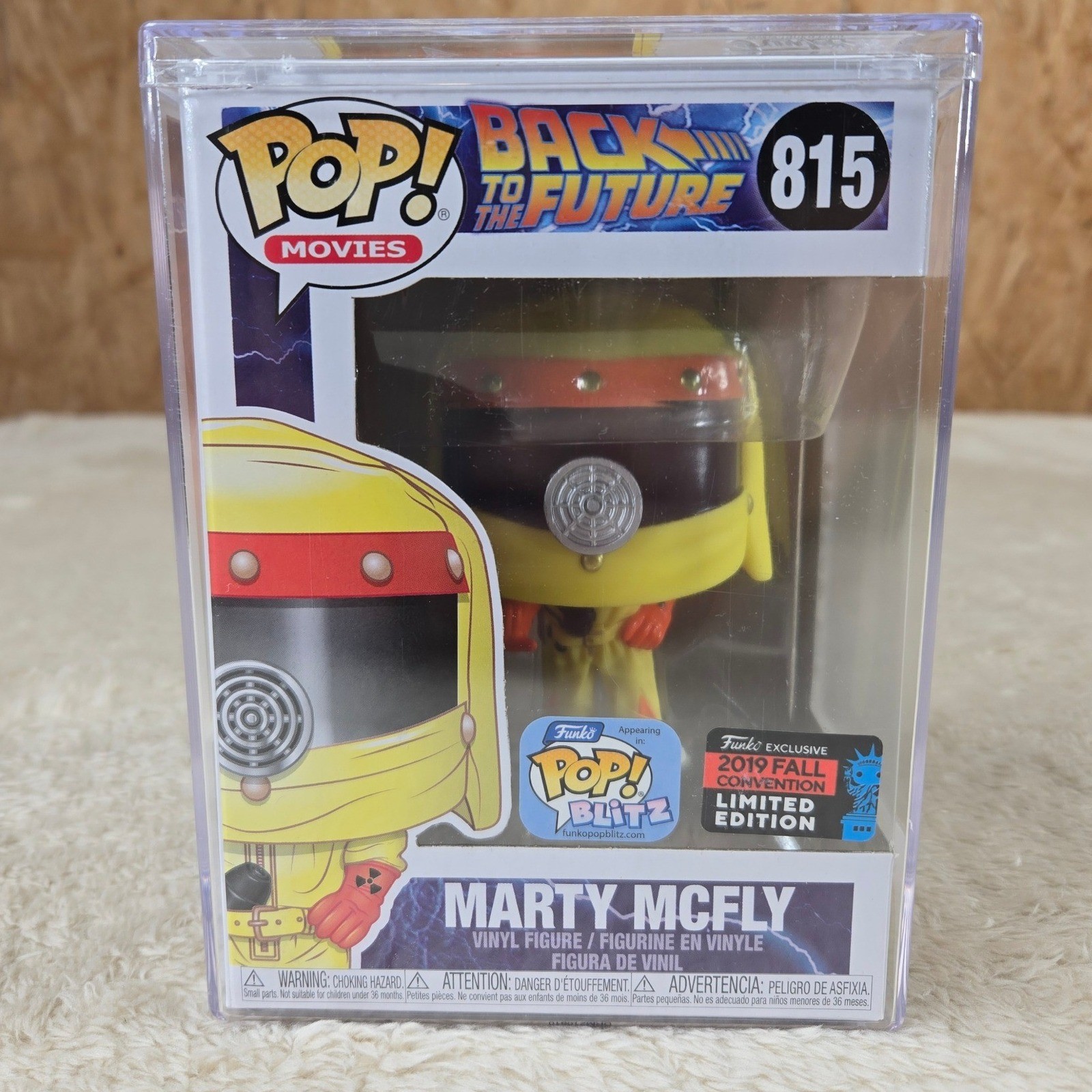 Funko Pop Marty McFly 815 Back to the Future 2019 Fall Conve