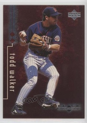 1999 Upper Deck Black Diamond Double Diamond 1247/3000 Todd Walker #49 11pj