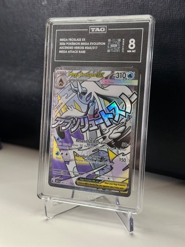 Mega Froslass ex graded TAG 8 for sale on eBay