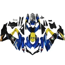 K8 Blue Shark ABS Bodywork Fairing Kit for Suzuki GSXR 600750 2008-2010 2009 a01