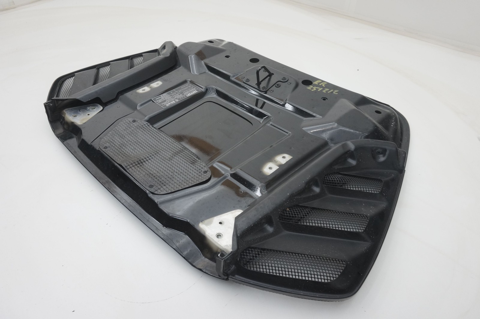 Rear Engine Bonnet Lid Grille Panel Black OEM 87413911 Ferrari 488 Spider 2017