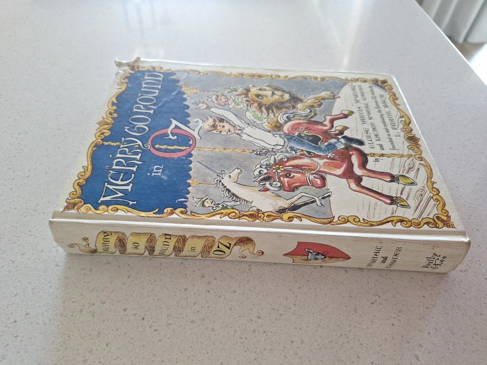 Merry Go Round In Oz Eloise Jarvis McGraw L Frank Baum 1st Edition 1963 Vintage - Image 2 of 4