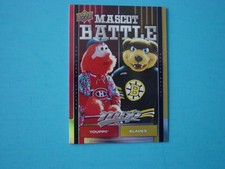 2025-26 UPPER DECK MVP HOCKEY MASCOT BATTLE YOUPPI/BLADES #MB-6