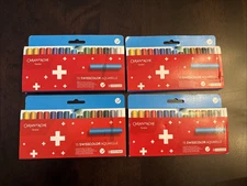 Lot of 4: Caran d'ache 15 Swisscolor Aquarelle