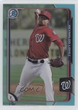 2015 Bowman Draft Chrome Sky Blue Refractor Reynaldo Lopez #168 0gj5