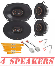Infinity Speakers Front Door 6"x9"  3.5" Dash for 2009-2022 Dodge/RAM 1500