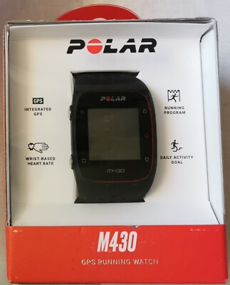 Polar M430 GPS Pulsuhr Tracker Wasserdicht Unisex Pulsmessung schwarz NEU&OVP