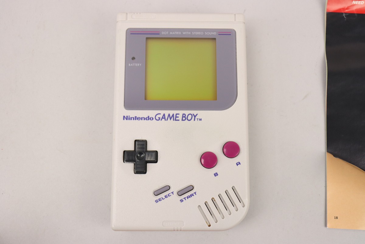 Original Nintendo Game Boy System DMG-01 Tested Working CIB
