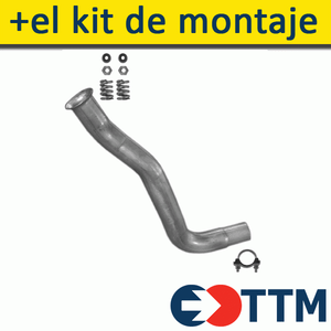 FIAT DUCATO BUS 2.0 D 2.4 D 60//72PS 1981-1994 Hosenrohr
