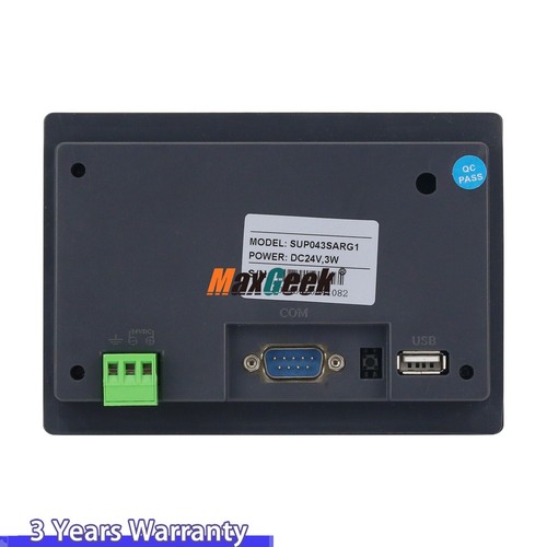 Pantalla táctil resistiva de 4,3" pantalla HMI PLC HMI para Mitsubishi Siemens Delta#amx - Imagen 3 de 7