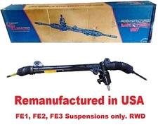 Rack and Pinion Complete Unit-RWD, Power Steering QUALITY REBUILDERS 25210 
