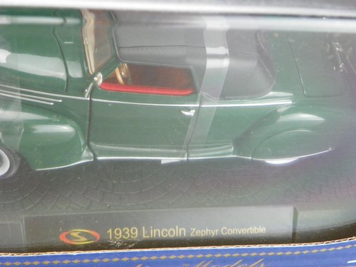 Signature Models #32333 Diecast 1/32 Scale 1939 Lincoln Zephyr Convertible NEW - Picture 3 of 7