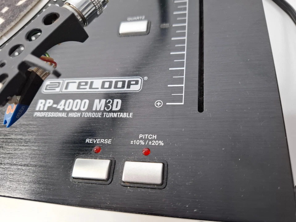 Reloop RP-4000 M3D - DJ Plattenspieler - schwarz - quarzgesteuert High Torque - Bild 2 von 4