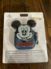 Disney Mickey Mouse Headphone Case For Use With Airpods Wireless Headphones -NEW