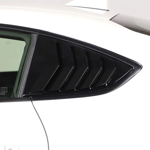 For Toyota GR86 Subaru BRZ 2022-2025 ABS Gloss Black Rear Window Louver Covers - Bild 5 von 9