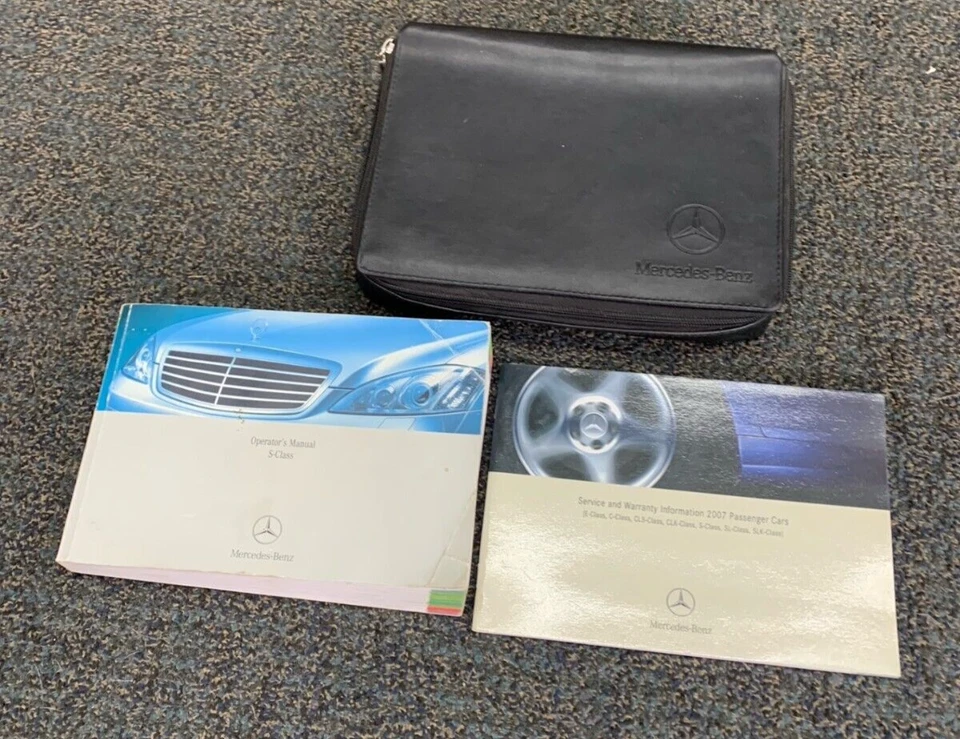 07 MERCEDES-BENZ CLASE S S550 S600 S65 AMG MANUAL DE OPERADOR OEM Foto 3 de 4