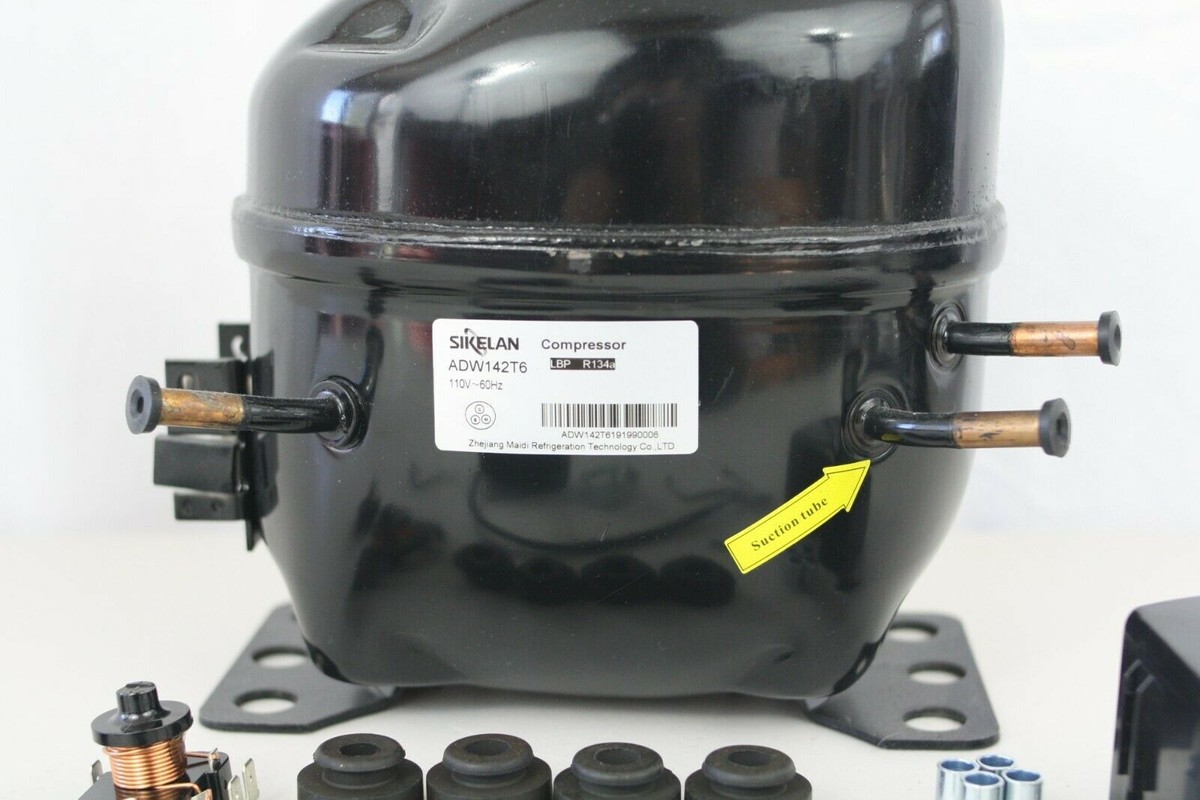スーラーマン様 SIKELAN ADW142T6 REFRIGERATION COMPRESSOR 1/2 HP 1372BTU LBP