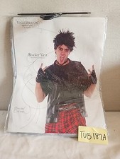 Underwraps Rocker Vest Costume Adult One Size